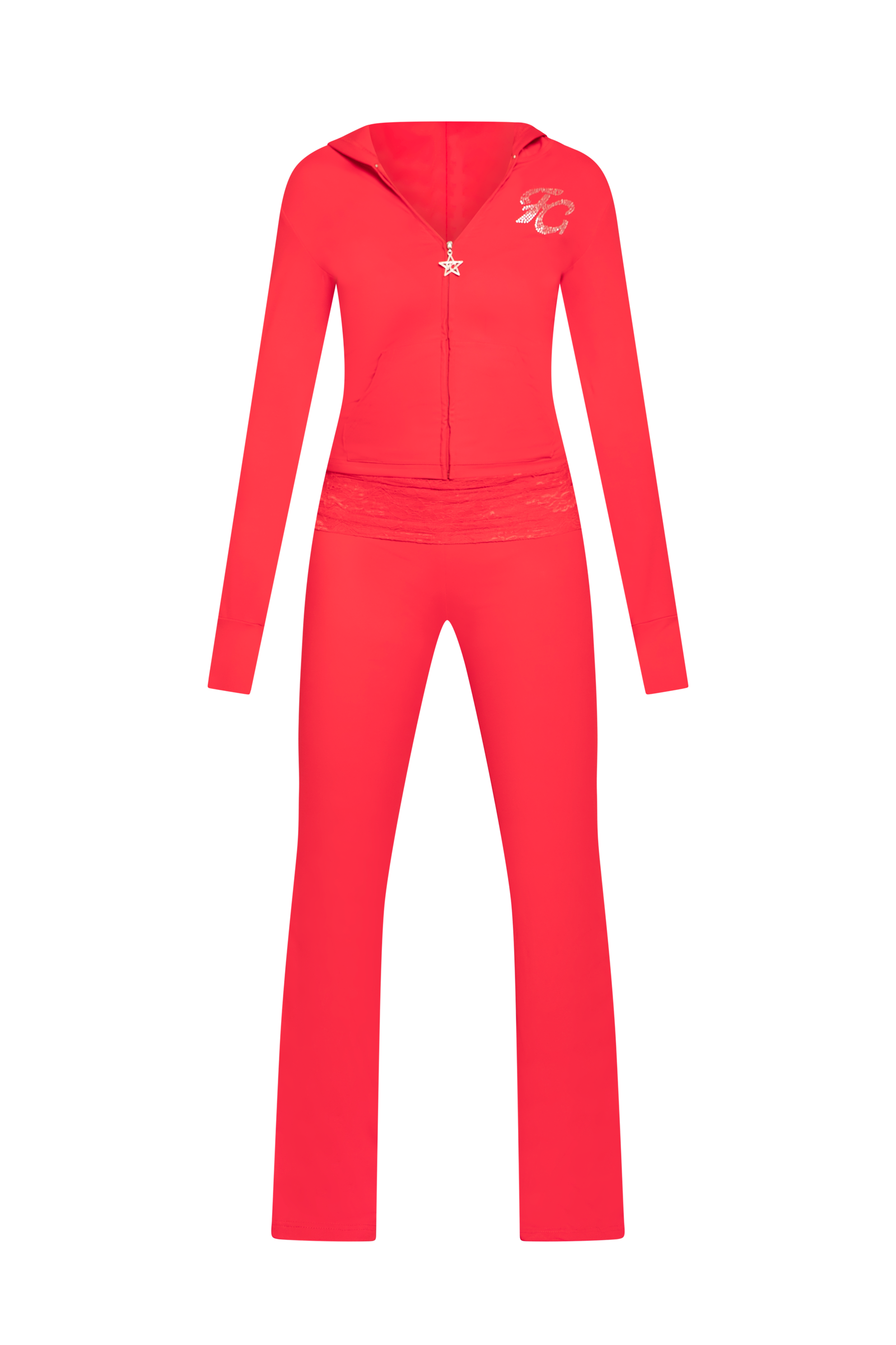 So 2000s Yoga Jacket Red