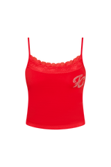 So 2000s Lace Cami Red