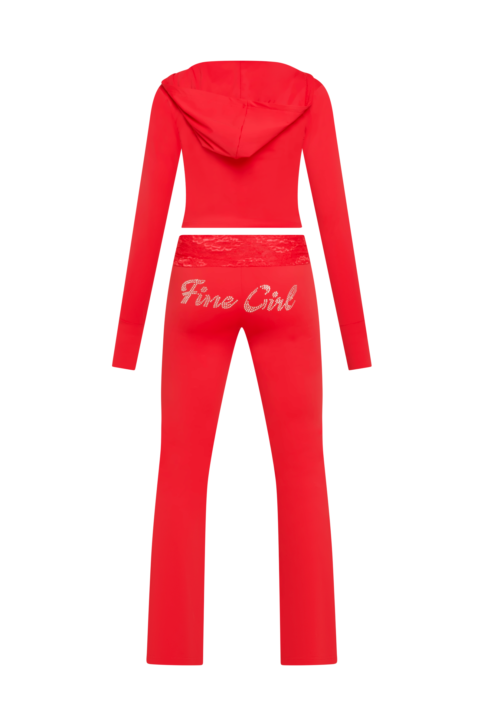 So 2000s Yoga Pants Red