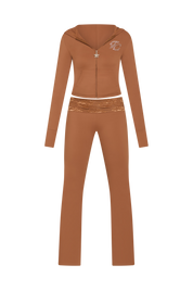 So 2000s Yoga Jacket Brown