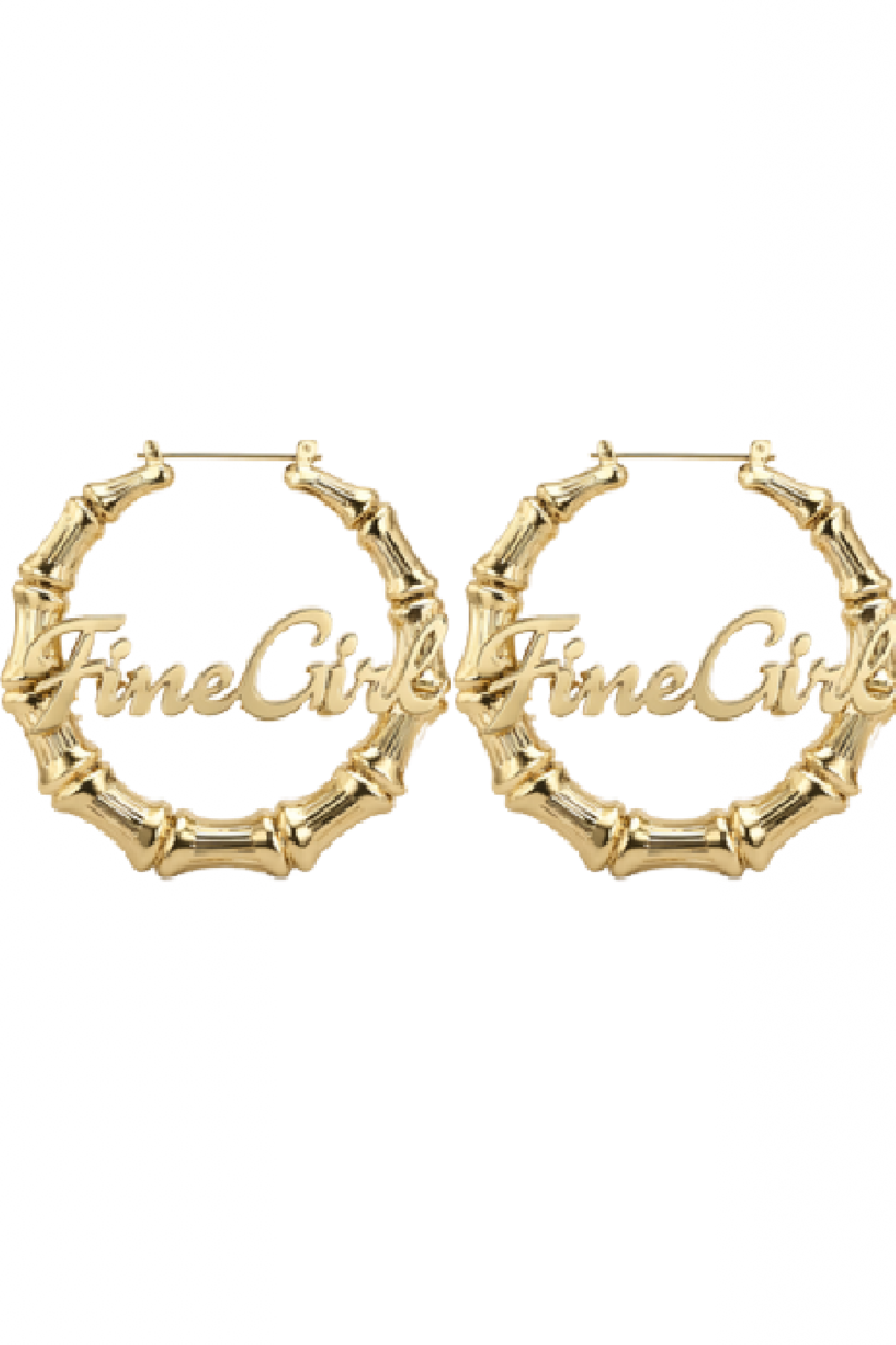 So 2000s Bamboo Hoops