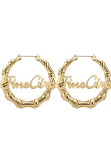 So 2000s Bamboo Hoops