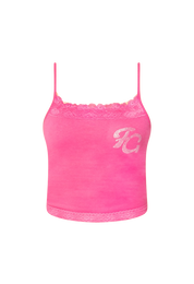 So 2000s Lace Cami Pink