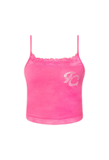 So 2000s Lace Cami Pink