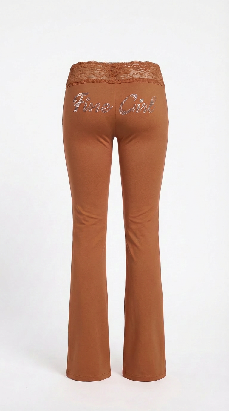So 2000s Yoga Pants Brown