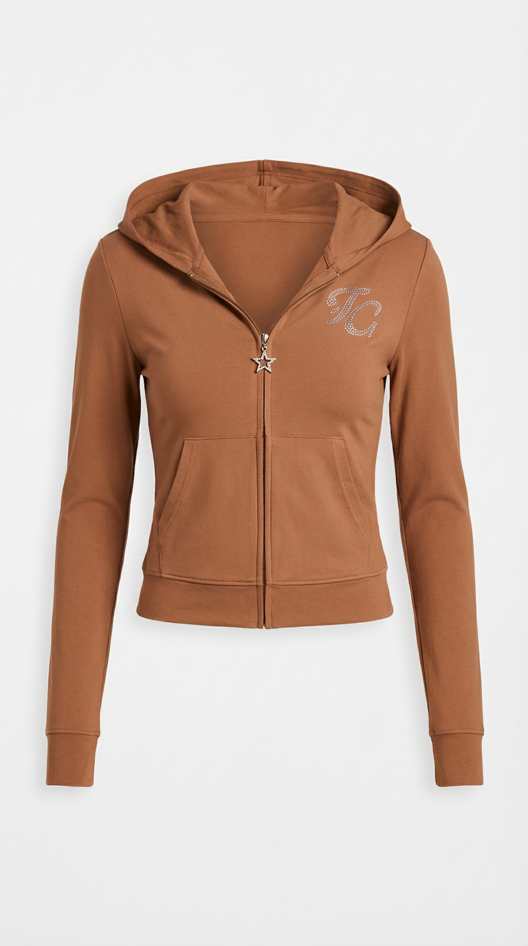 So 2000s Yoga Jacket Brown