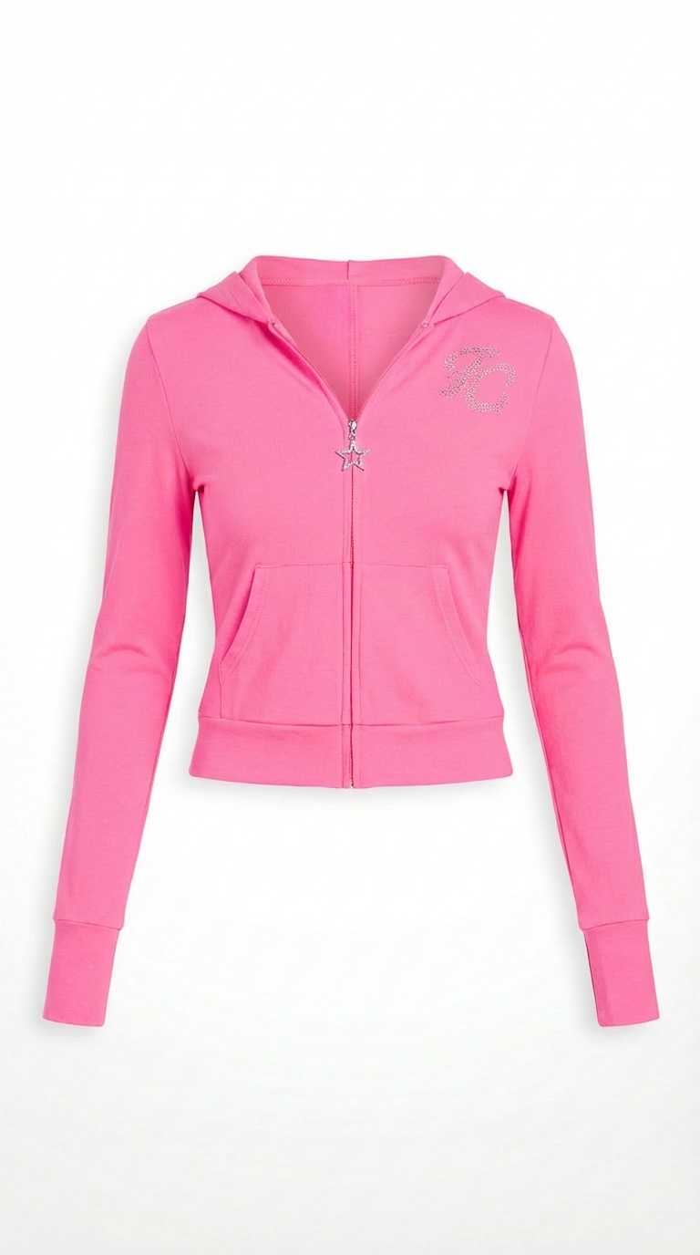 So 2000s Yoga Jacket Pink