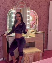 So 2000s Velour Capris